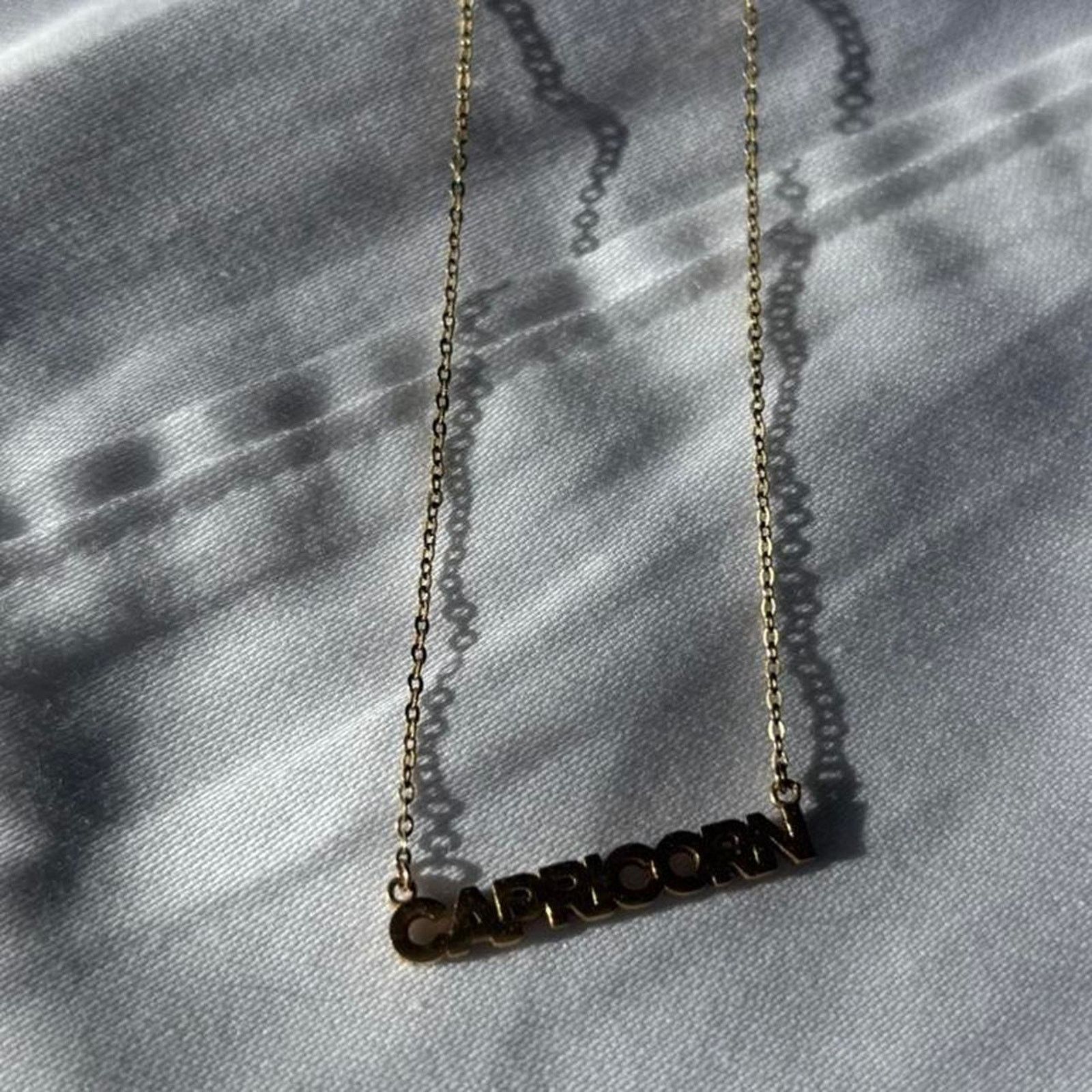 Other Thatch Zodiac Capricorn Necklace 14k Gold Plated Size ONE SIZE - 2 Thumbnail