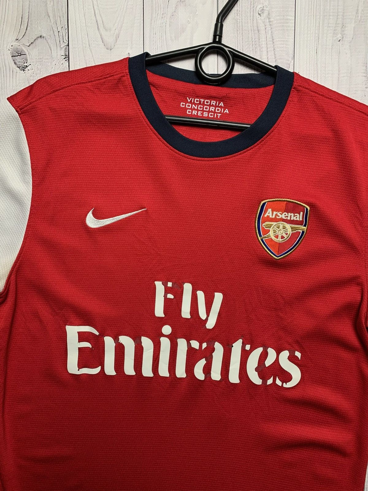 Nike × Vintage Vintage Nike Arsenal soccer jersey size M Size US M / EU 48-50 / 2 - 2 Thumbnail
