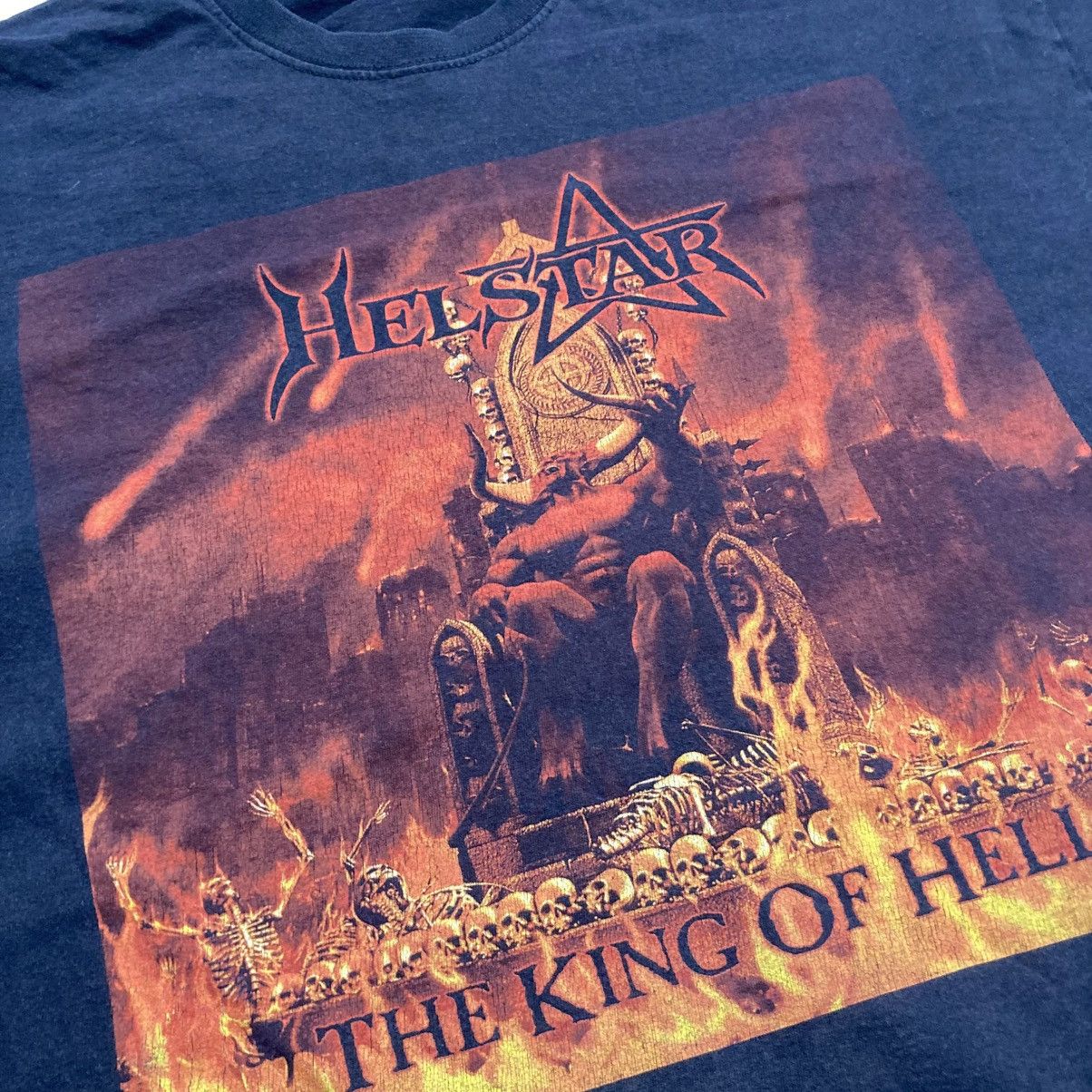 Band Tees vintage helstar the king of hell trash metal rock band tee Size US L / EU 52-54 / 3 - 3 Thumbnail