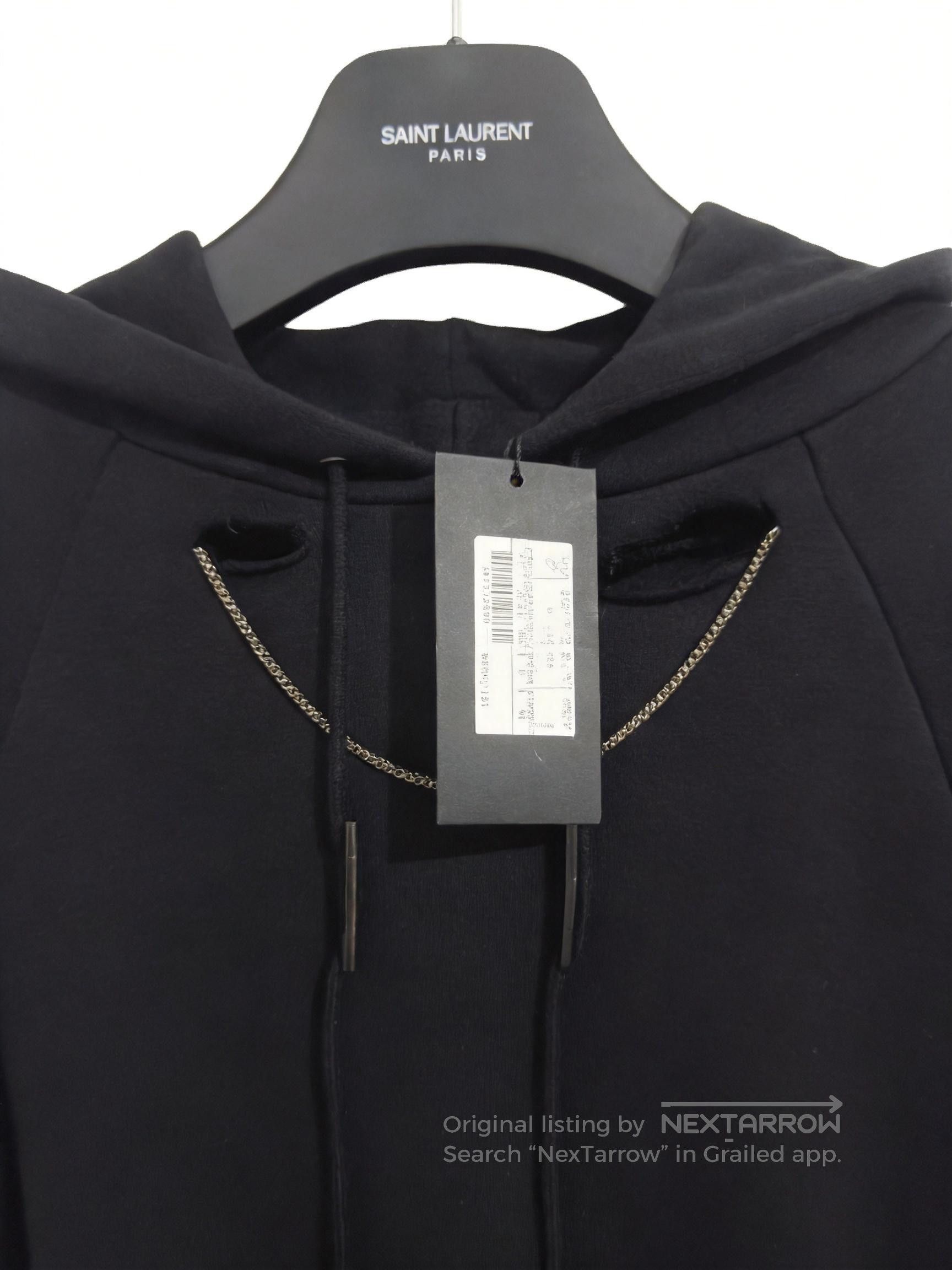 Hedi Slimane × Saint Laurent Paris AW 13 Chain Hoodie | Grailed