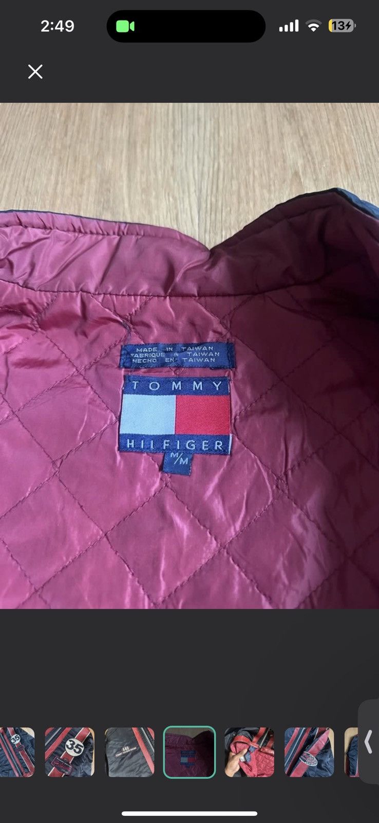 Tommy Hilfiger Tommy Hilfiger Racing Jacket Size US XL / EU 56 / 4 - 5 Thumbnail