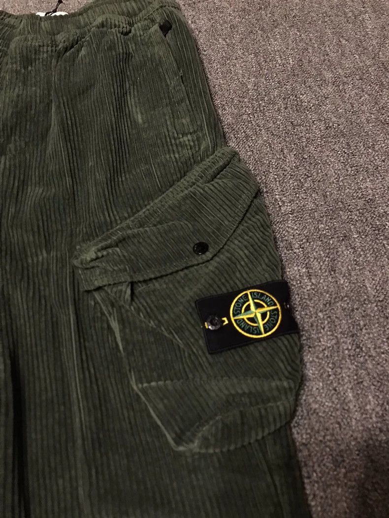 Stone Island Stone Island Corduroy Military Casual Pants -2506 Size US 31 - 4 Thumbnail