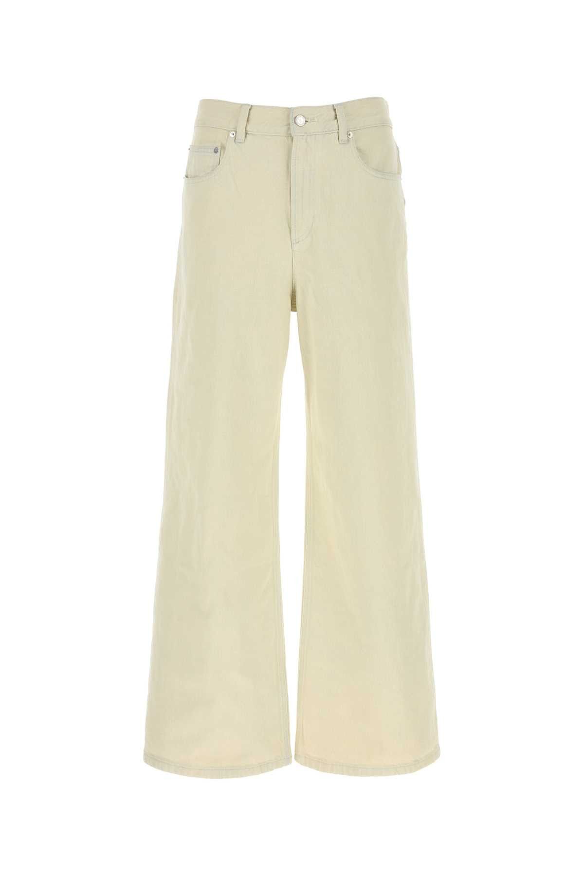 A.P.C. Ivory Denim Clyde Jeans Size US 33 - 1 Thumbnail