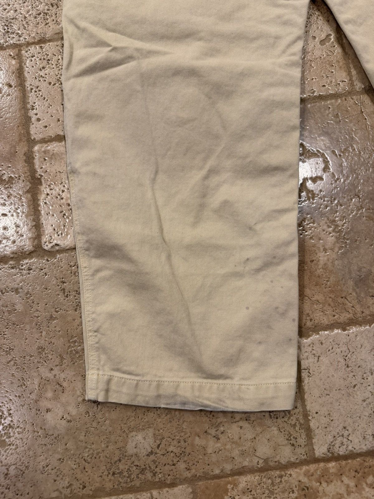 Lemaire Lemaire Wide Leg Back Belt Twisted Tan Carpenter Knee Pants Size US 34 / EU 50 - 9 Thumbnail