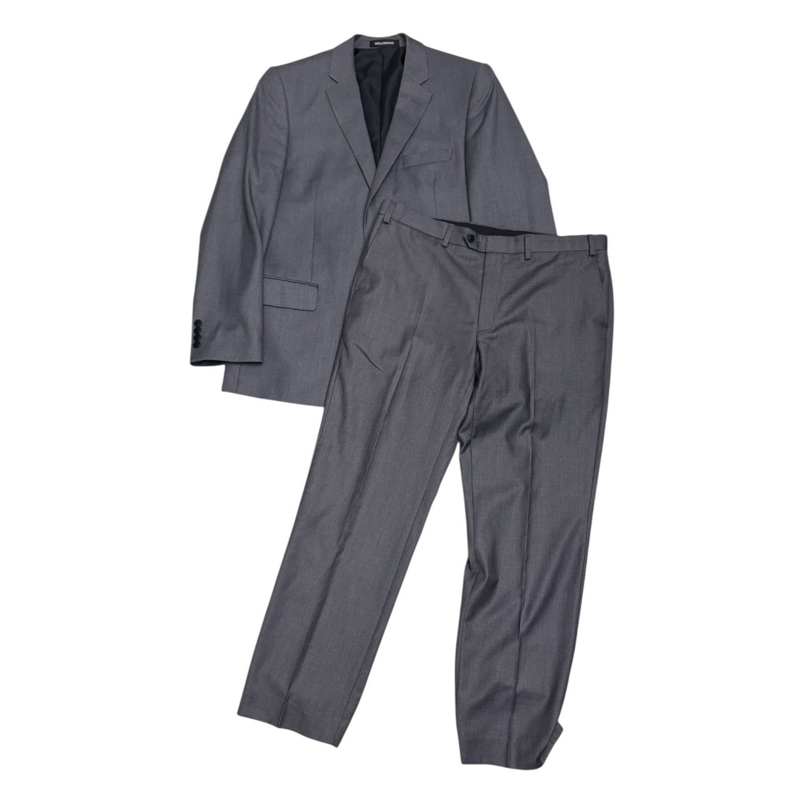 Other BELLISSIMO 2-Piece Blazer Jacket Business SUIT 44R Large Size 44R - 1 Thumbnail