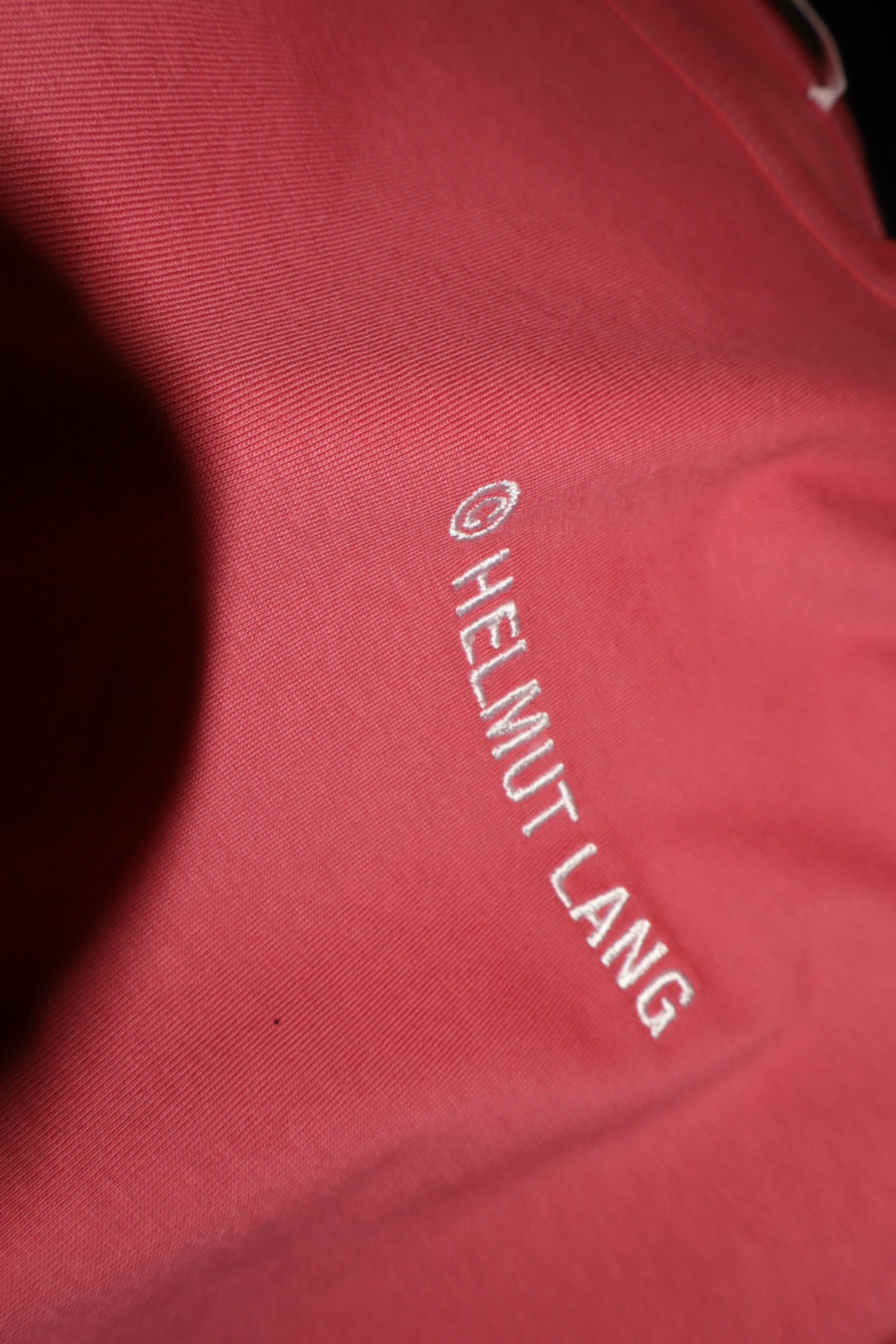 Helmut Lang Embroidered logo t-shirt Size M / US 6-8 / IT 42-44 - 8 Thumbnail