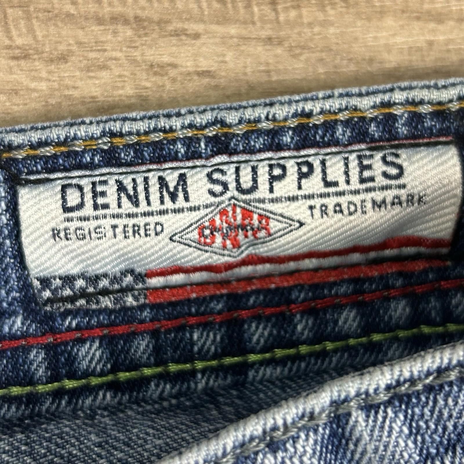 Diesel Diesel Industry Jeans Mens 34x28 Denim Bootcut Blue Pants Size US 34 / EU 50 - 8 Thumbnail