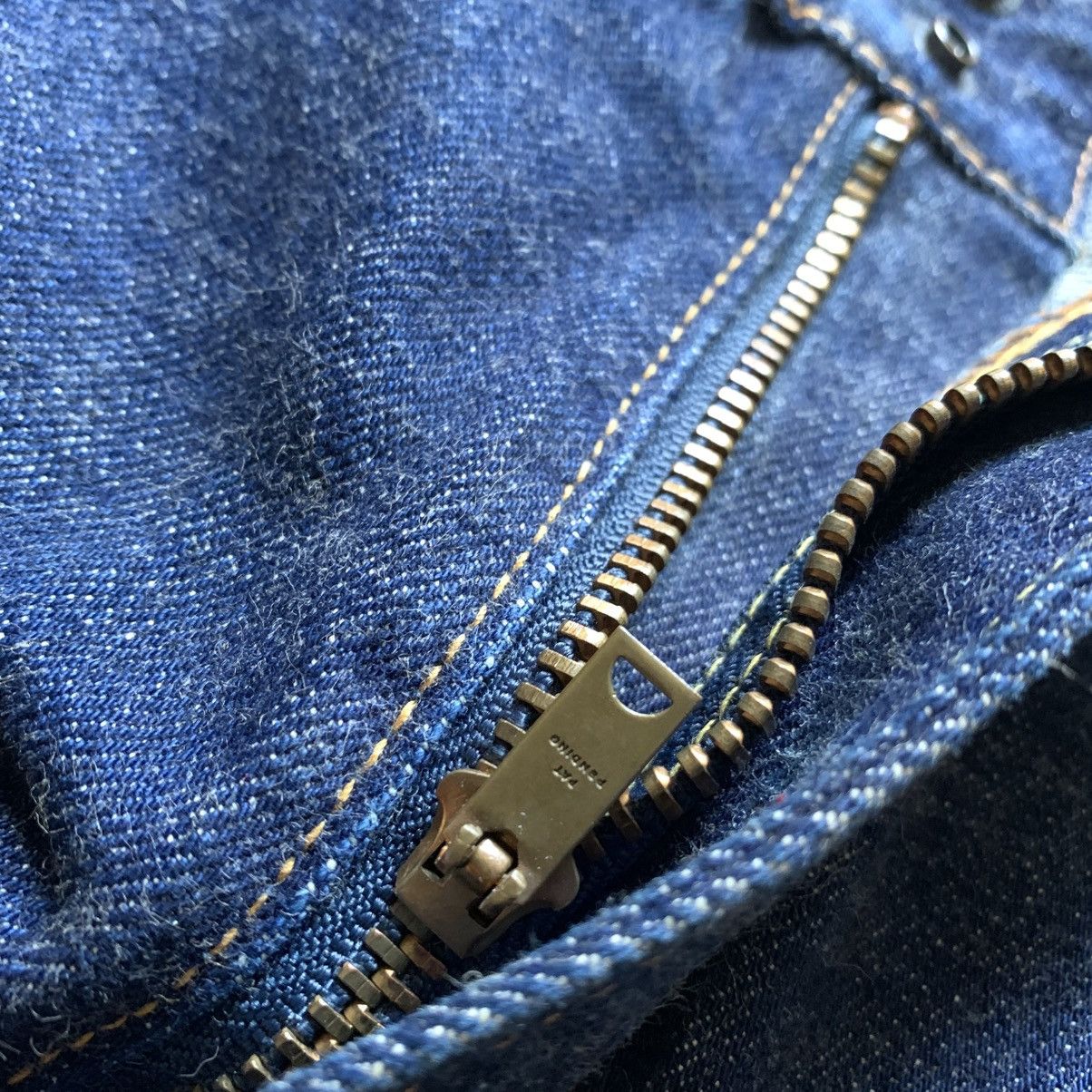 Japanese Brand Vtg 90s Dubble Works Union Made Bush Pants Selvedge Denim Size US 34 / EU 50 - 13 Thumbnail