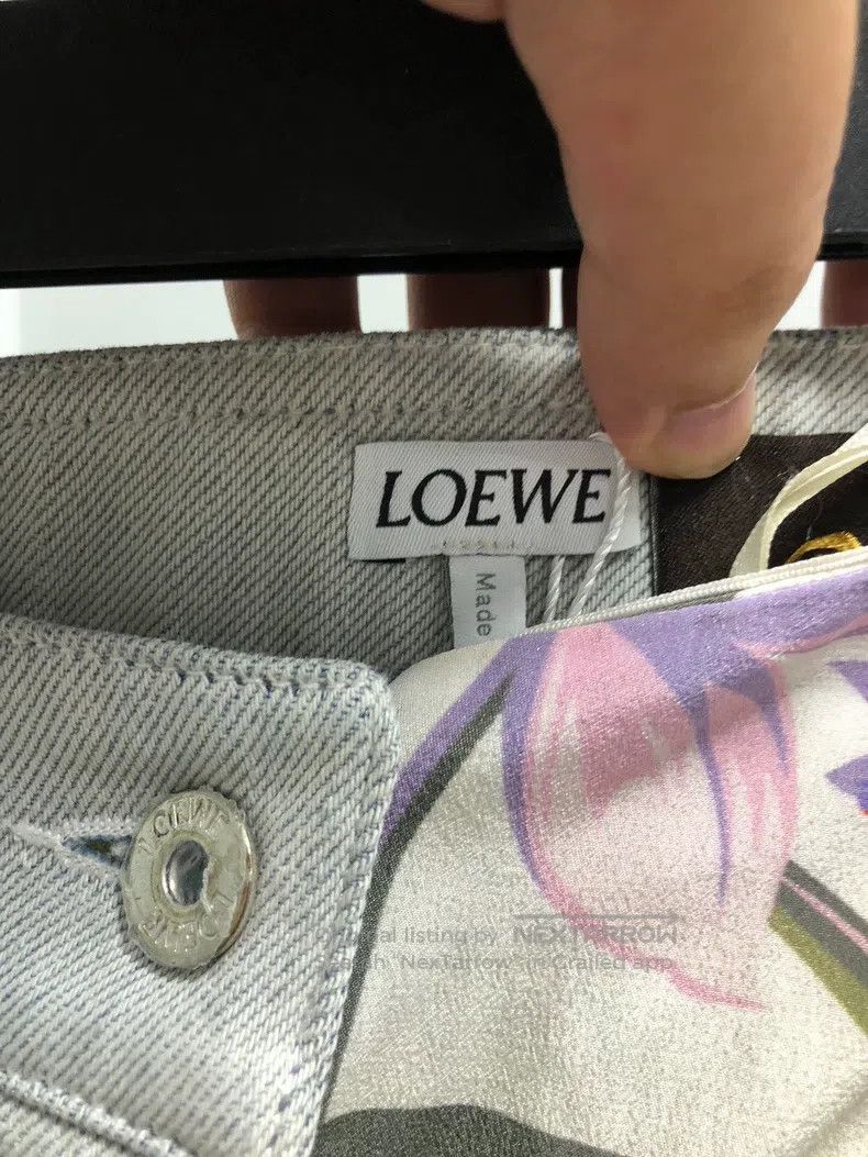Loewe Loewe Lotus Flower Print Skirt Size 42" / US 20 - 3 Thumbnail