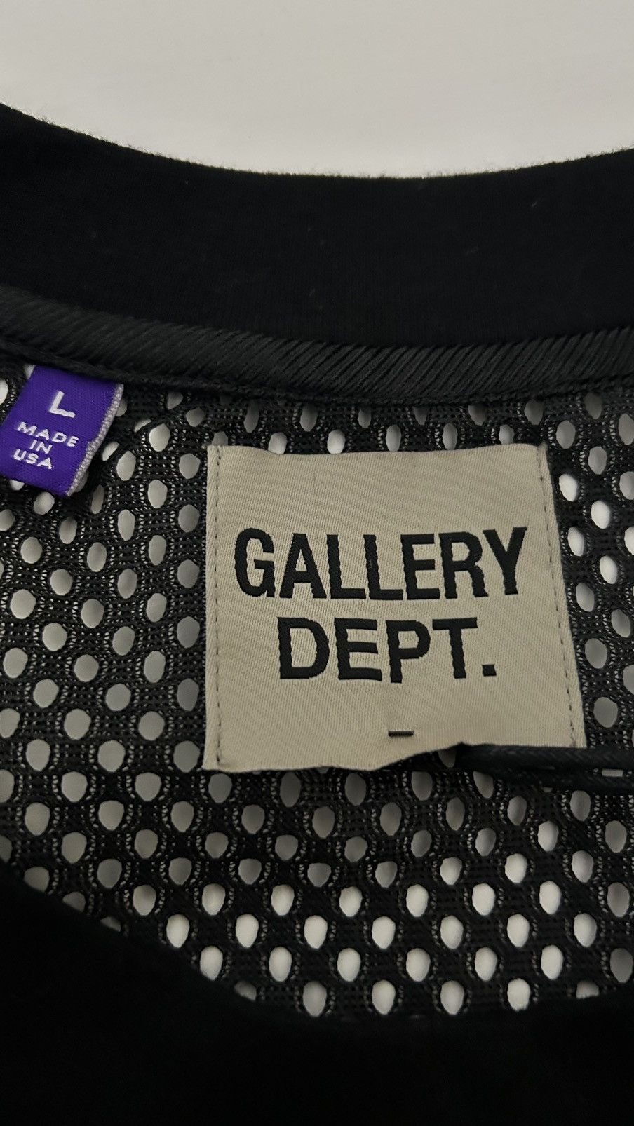 Gallery Dept. GALLERY DEPT Practice Jersey Black Size: Large Size US L / EU 52-54 / 3 - 14 Thumbnail