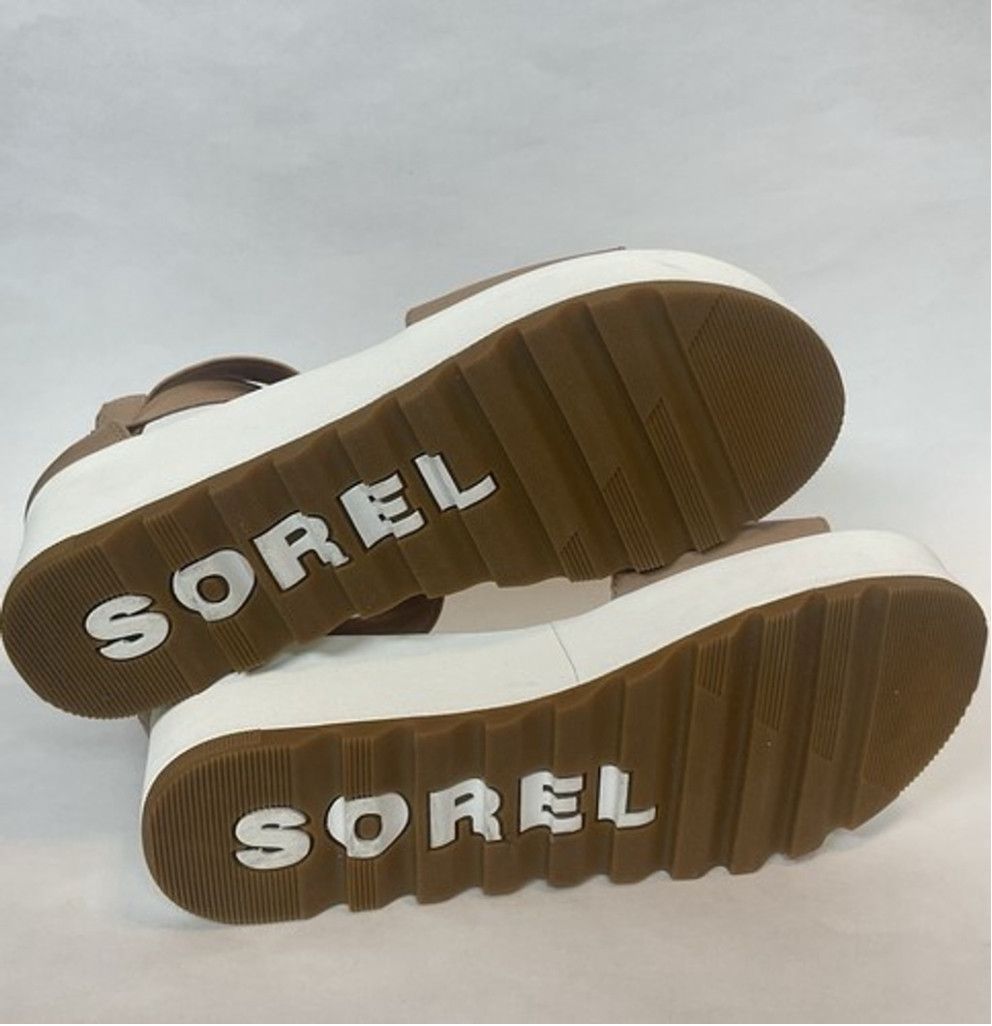 SOREL Sorel Cameron Flatform Ankle Strap Sea Salt Sandals Women 10 Size US 10 / IT 40 - 3 Thumbnail