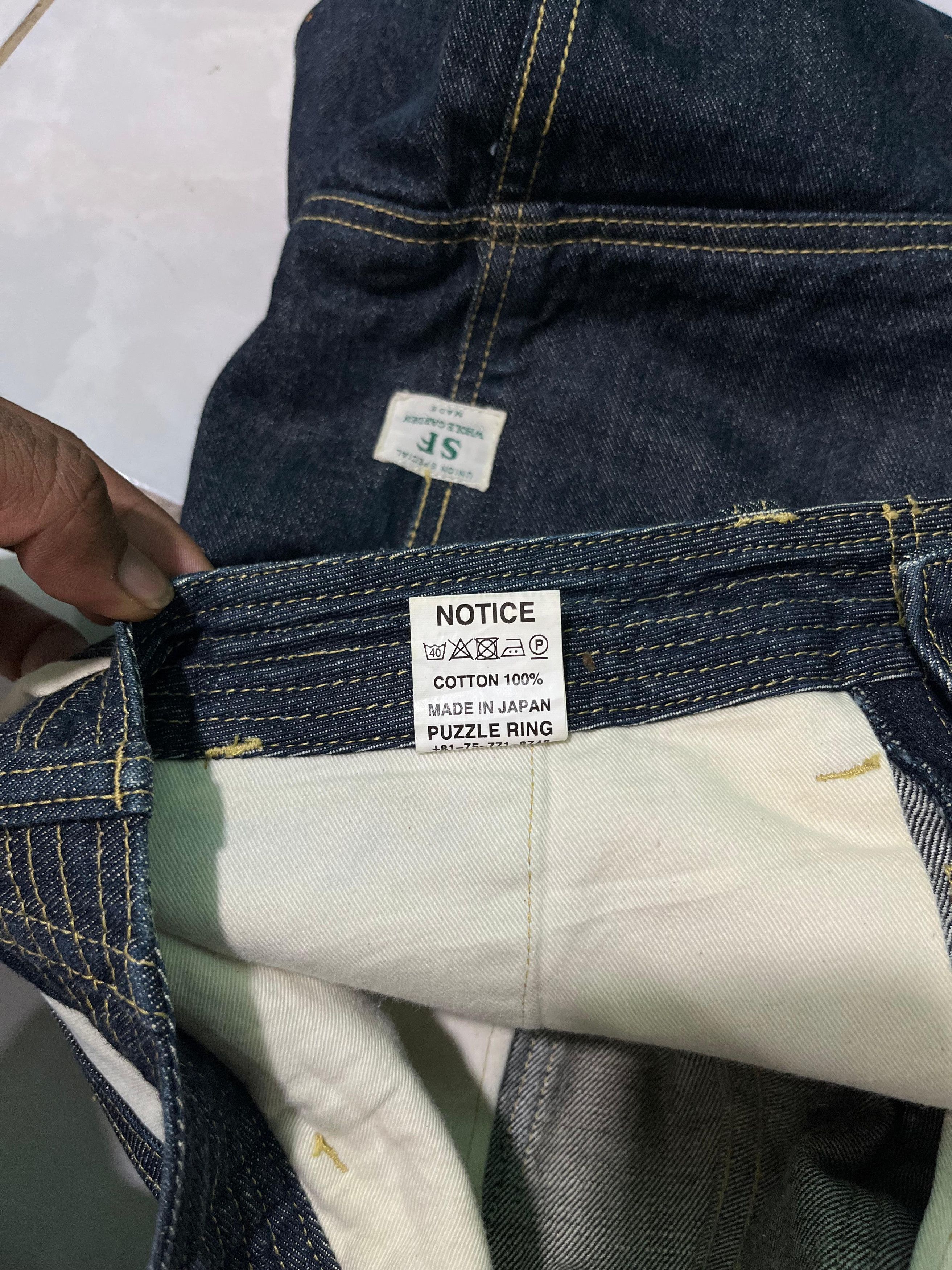 Sassafras Sassafras Fall Leaf Gardener Denim Size US 34 / EU 50 - 9 Thumbnail
