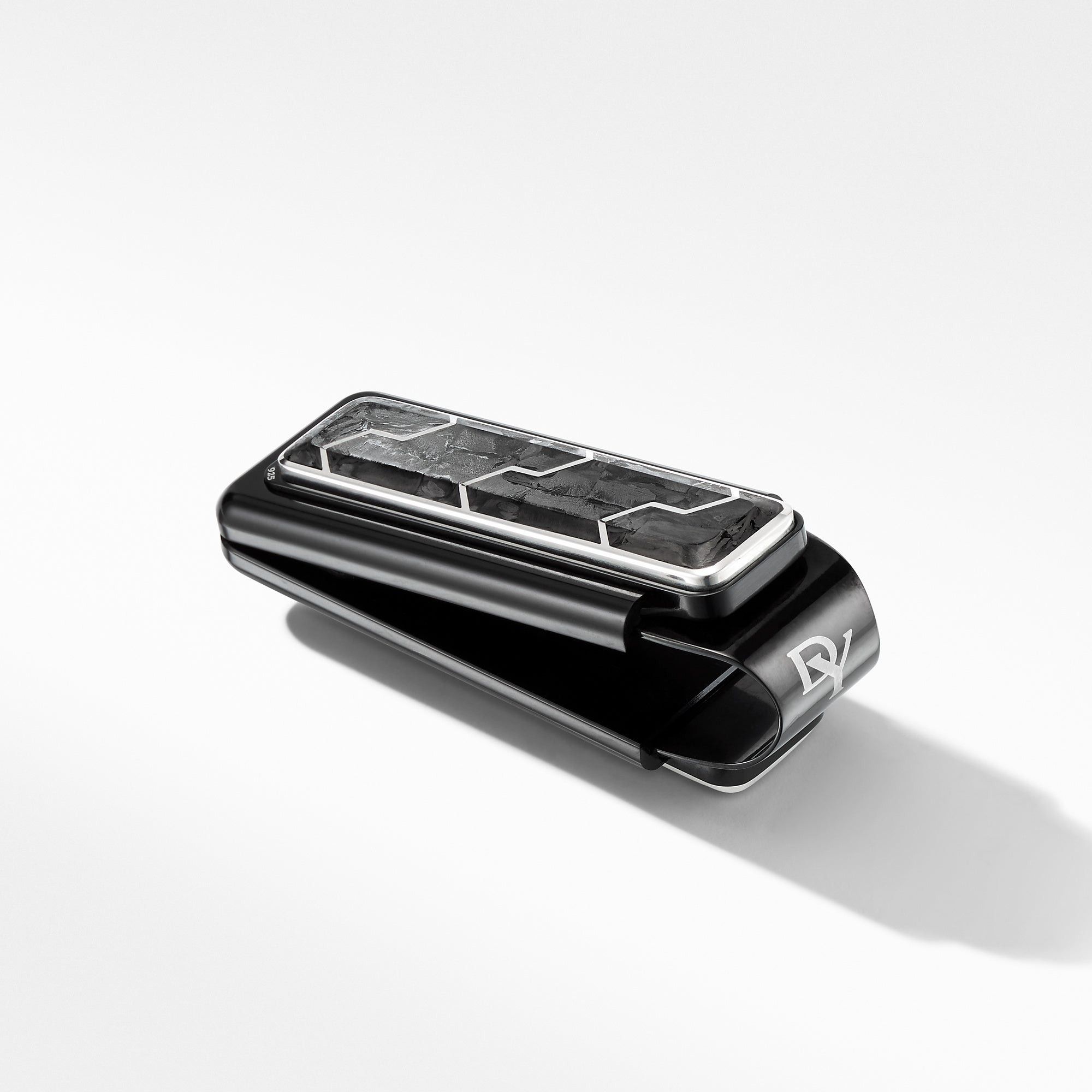 David Yurman o1w1db10426 M0Y219 Size:8 /Forged Carbon Money Clip in Black Size ONE SIZE - 2 Thumbnail