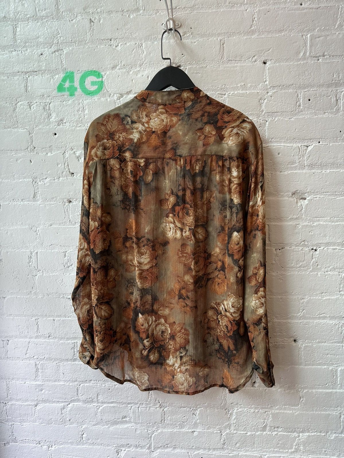 Enfants Riches Deprimes EARLY ERD FLORAL SILK BUTTON UP SHIRT M-L Size US M / EU 48-50 / 2 - 5 Thumbnail