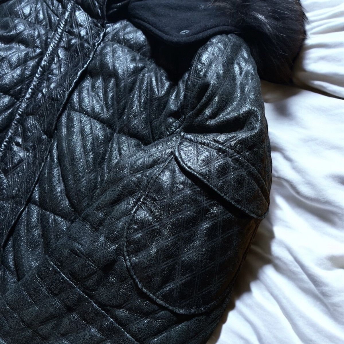 Hysteric Glamour Giorgo Brato Leather Puffer Jacket Size US S / EU 44-46 / 1 - 4 Thumbnail