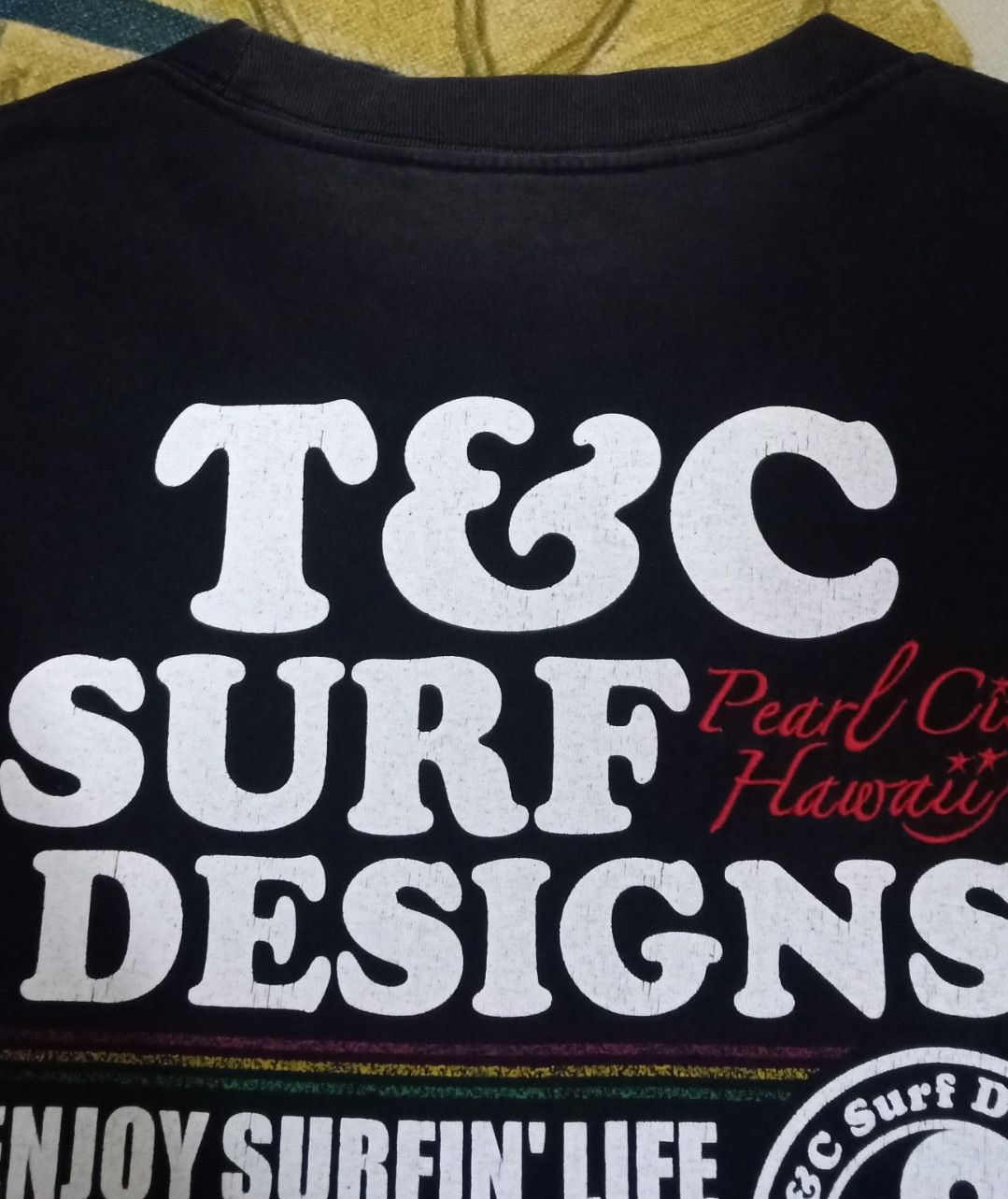 Vintage Vintage 90s T&C Surf Designs Hawaii T-shirt Size US L / EU 52-54 / 3 - 21 Thumbnail