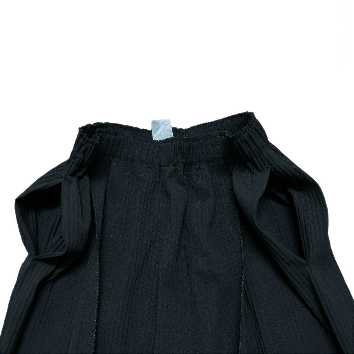 Issey Miyake A.POC INSIDE ISSEY MIYAKE ME Wide-leg Pleated Pants Size US 34 / EU 50 - 4 Thumbnail