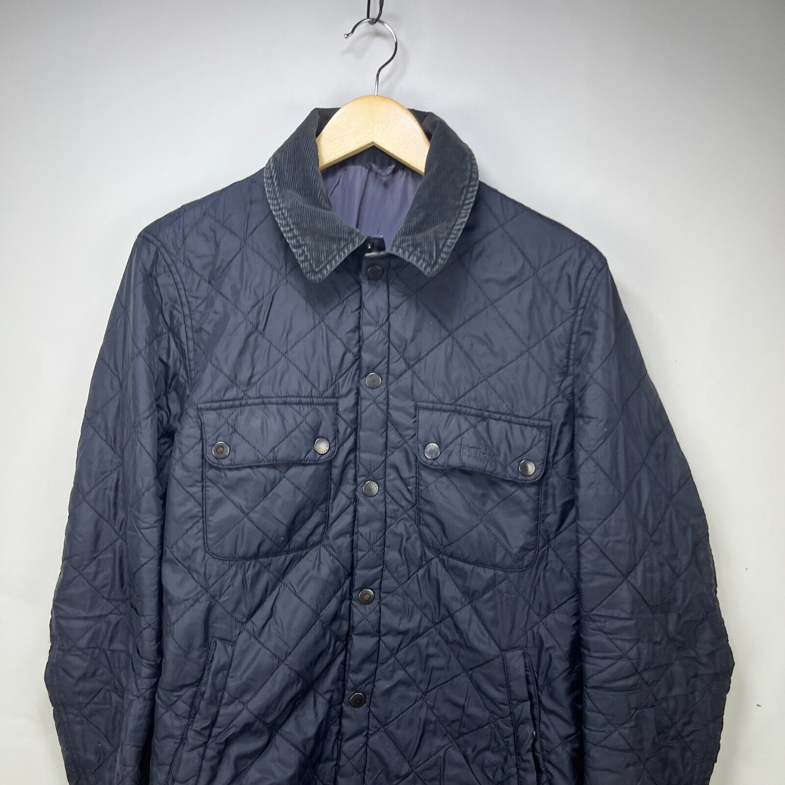 Barbour × Vintage Vintage Barbour Quilted Jacket Mens Medium Size US M / EU 48-50 / 2 - 2 Thumbnail