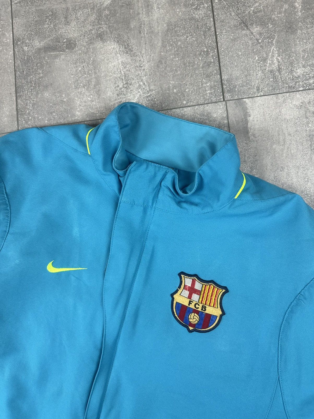 Nike Nike Barcelona Fc 2006/07 Training Soccer Track-Top Jacket Size US S / EU 44-46 / 1 - 10 Thumbnail