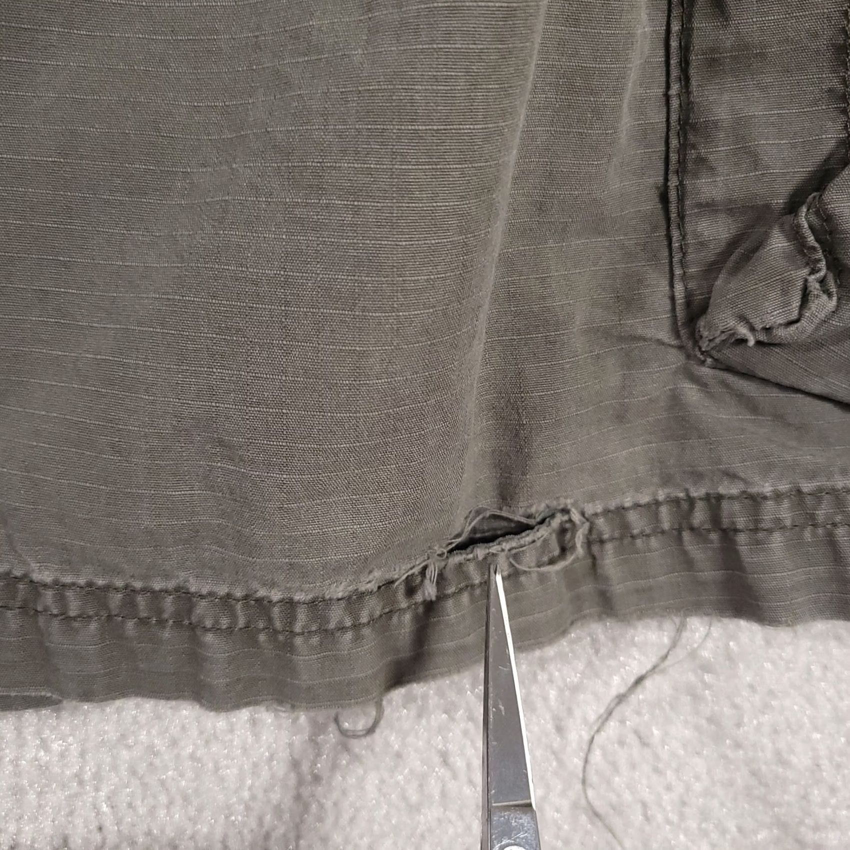 Wrangler Wrangler Cargo Shorts Mens 42 Outdoor Utility Gray Workwear Grunge Ripstop Size US 42 / EU 58 - 7 Thumbnail