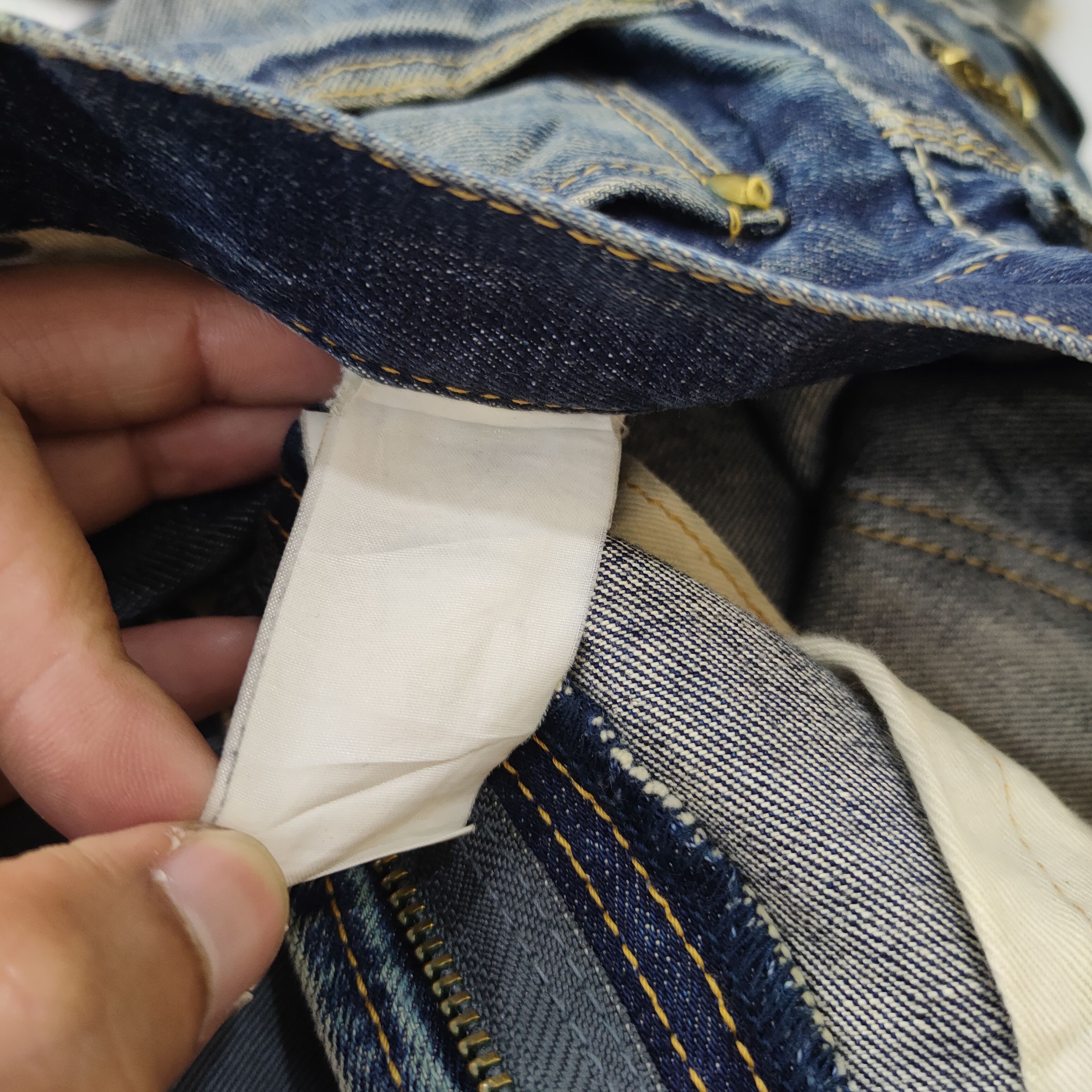 Jean × Johnbull 32×32 💥 VINTAGE JOHN BULL DISTRESSED JEANS PANTS Size US 32 / EU 48 - 15 Thumbnail