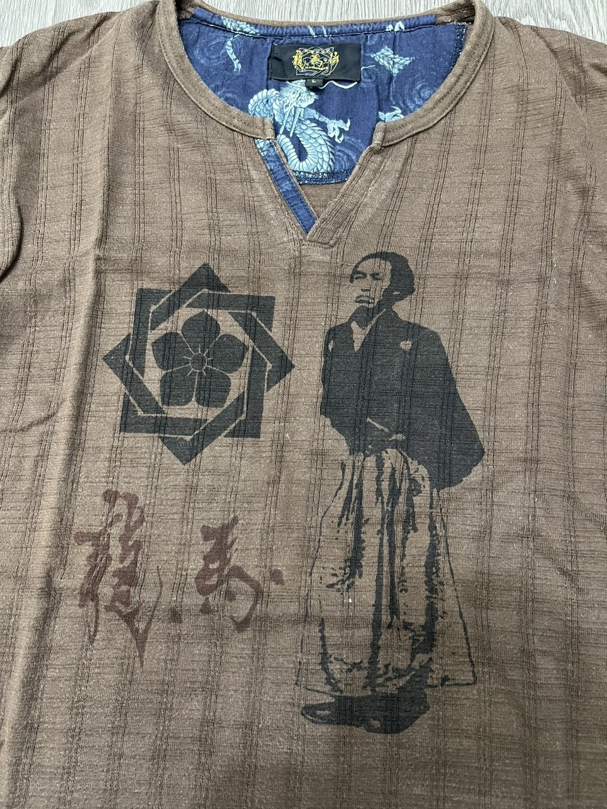 Japanese Brand 🇯🇵Vtg Ryomaden Sakamoto Ryōma Shirt🇯🇵 Size US L / EU 52-54 / 3 - 4 Thumbnail
