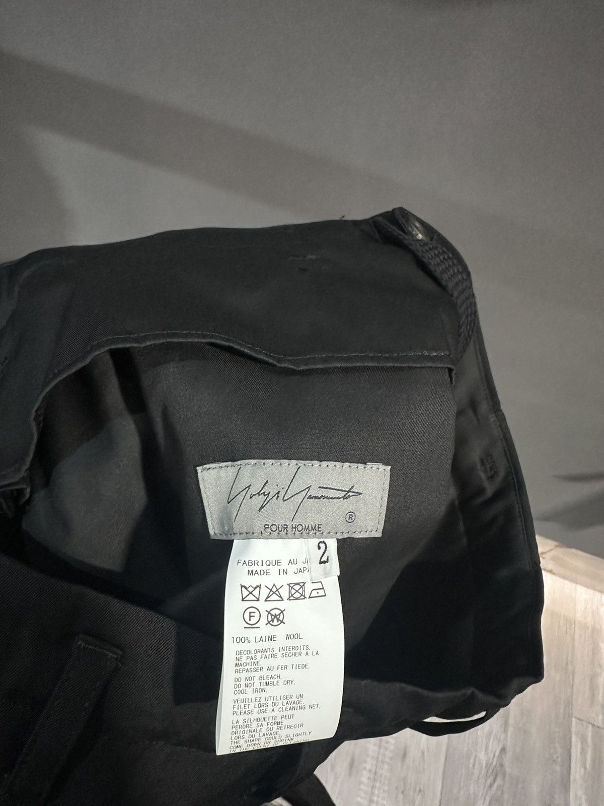 Yohji Yamamoto Yohji yamamto Pocket Detail pants Size US 32 / EU 48 - 4 Thumbnail