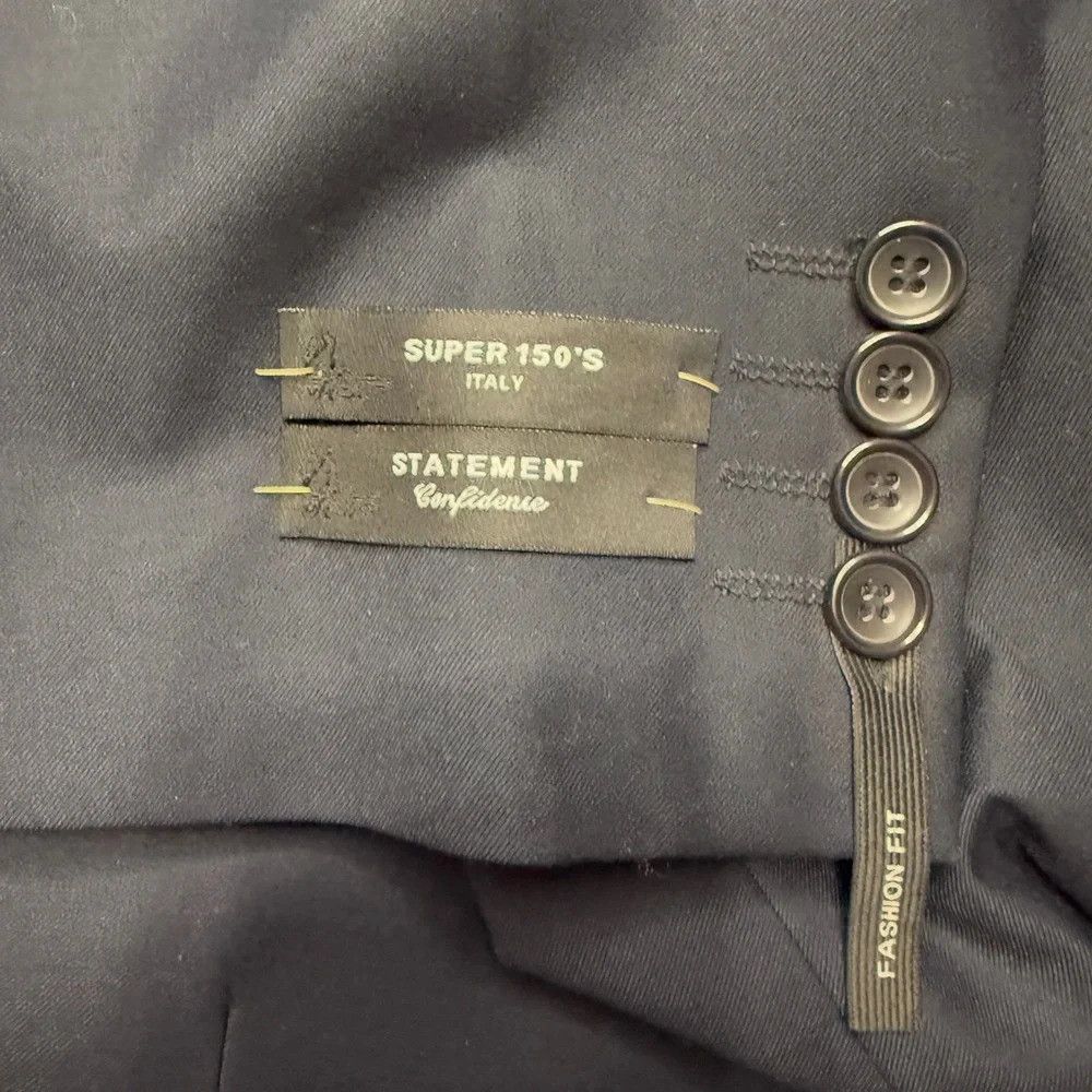 Other Jacket Statement SB-2 TZ-100 Made in Italy Navy Jacket – Lu Size US L / EU 52-54 / 3 - 4 Thumbnail