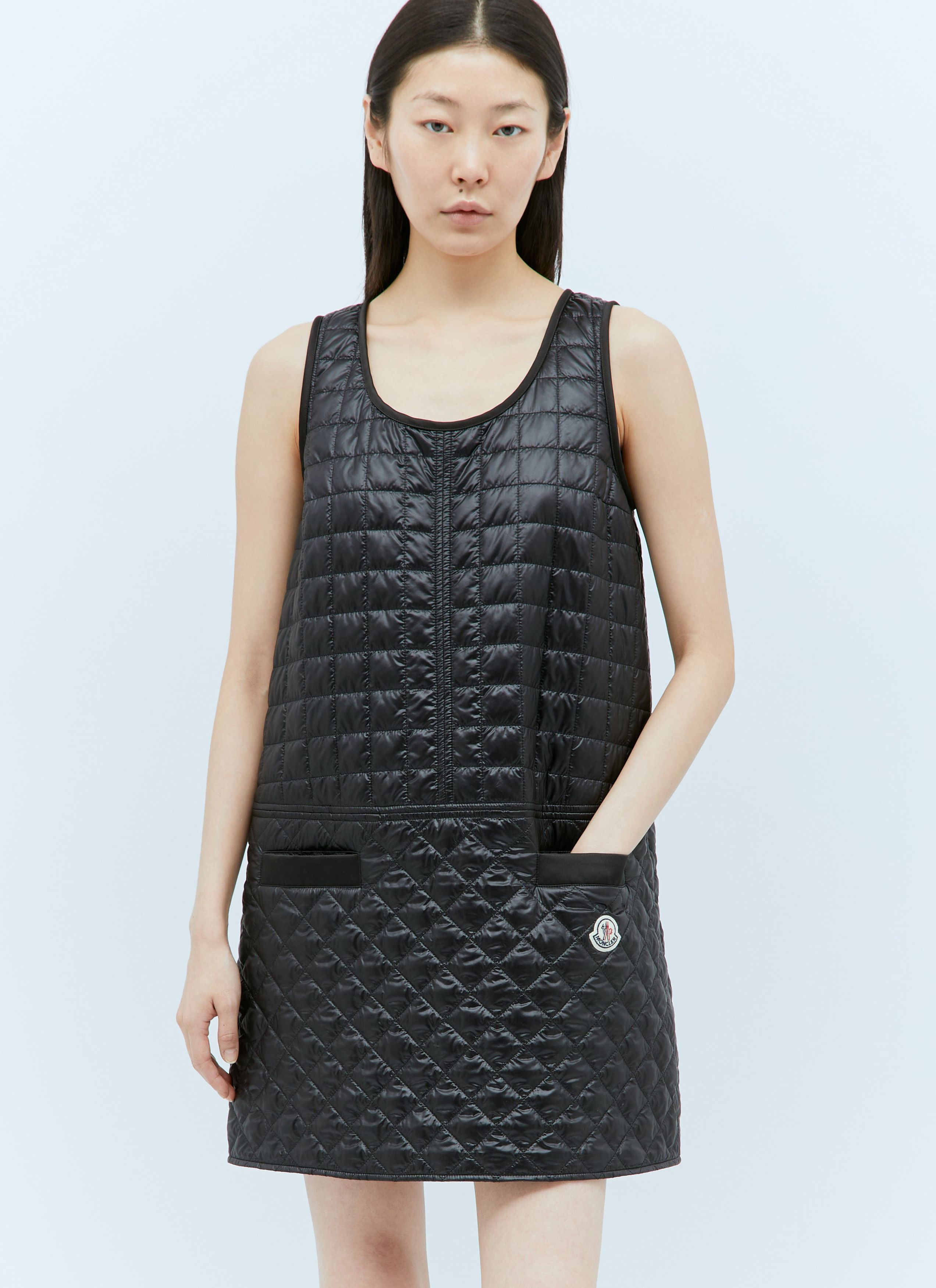 Moncler Quilted Mini Dress Size XS / US 0-2 / IT 36-38 - 1 Thumbnail