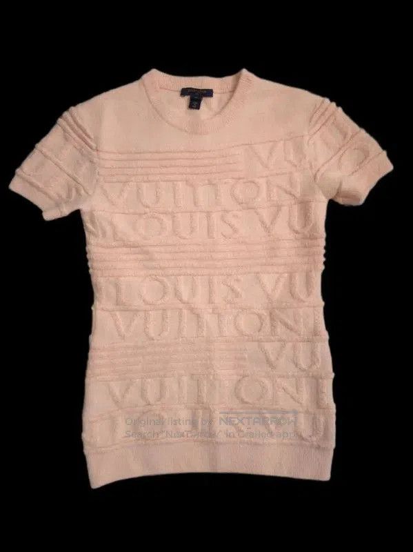 Louis Vuitton Louis Vuitton Short Sleeve Cotton Logo T. Size S / US 4 / IT 40 - 2 Thumbnail