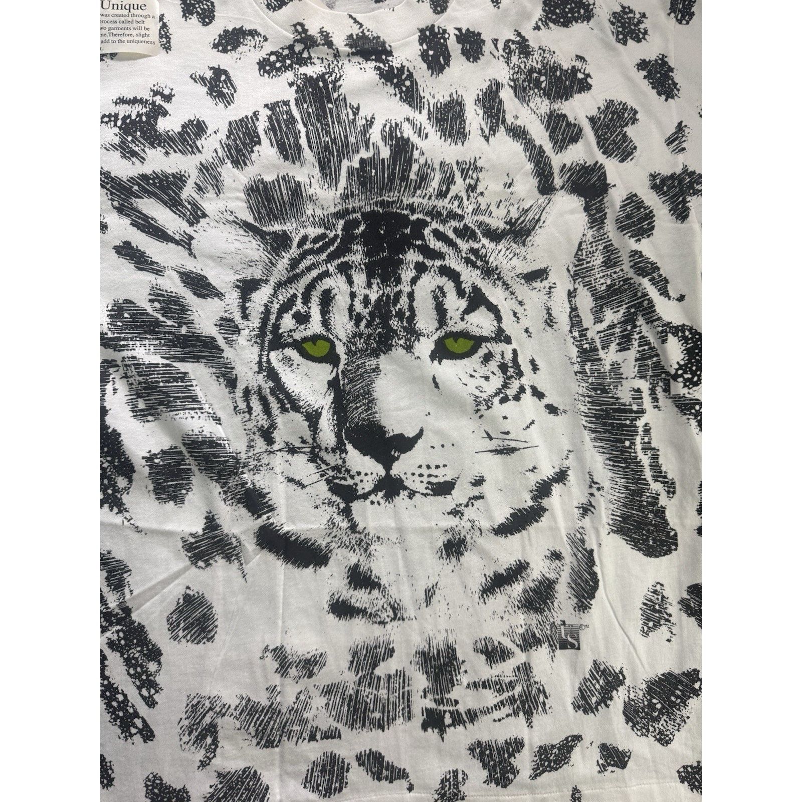 Other Vintage Unisport USA Big Cat Leopard Graphic XL 90s Wildlife Size US XL / EU 56 / 4 - 2 Thumbnail