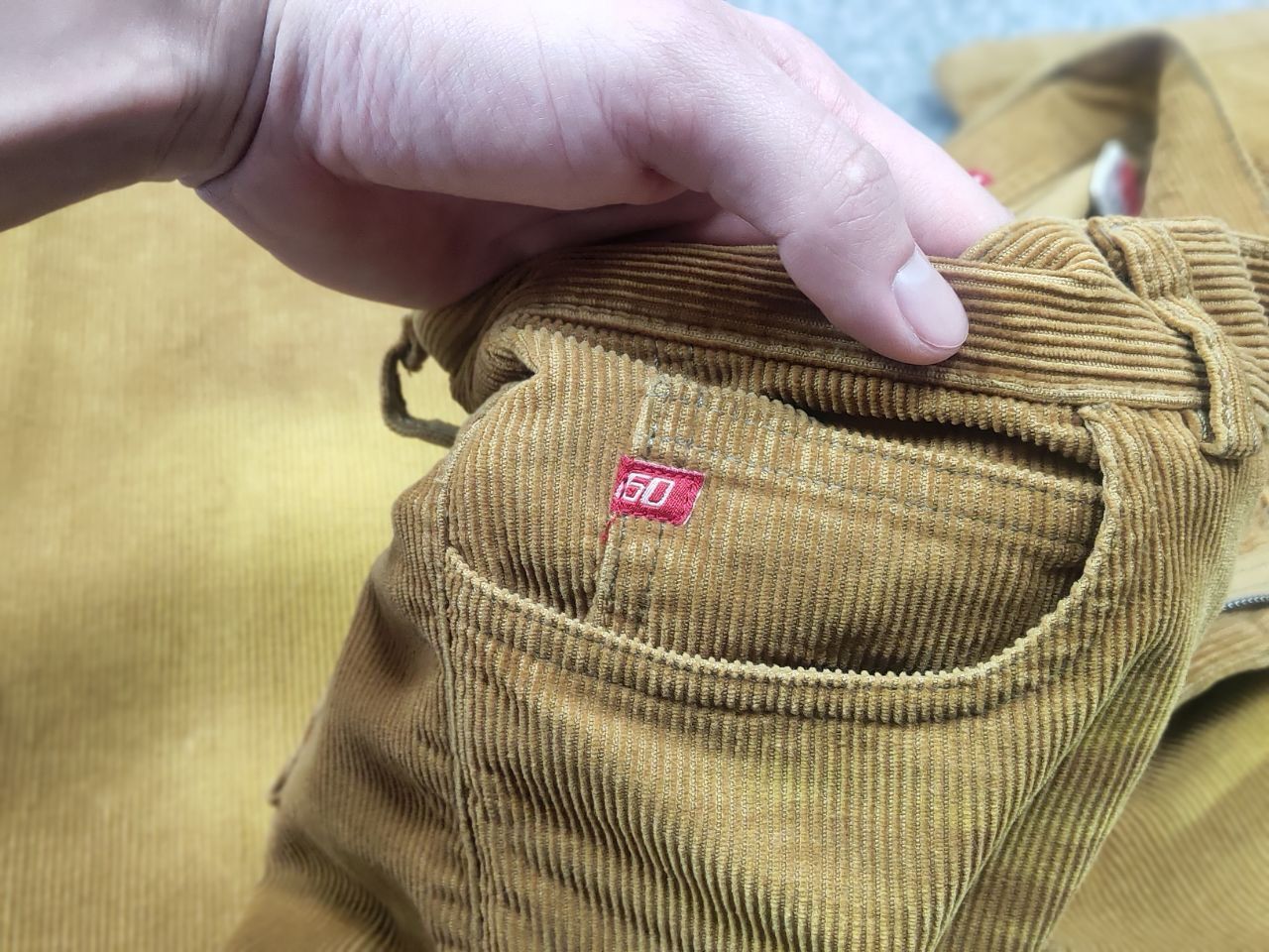 Miss Sixty Miss Sixty Rare Vtg Y2K low-rise flared Corduroy Pants jeans Size 29" - 15 Thumbnail