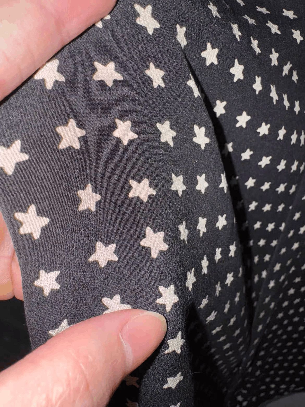 Saint Laurent Paris Sz 37 Saint Laurent Paris 18W Star Pattern Shirt-2508 Size US S / EU 44-46 / 1 - 3 Thumbnail