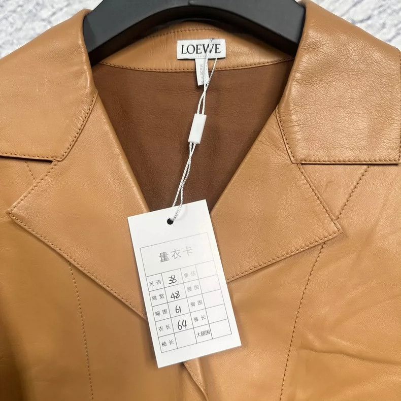 Loewe LOEWE Show caramel leather full lambskin material Size XS / US 0-2 / IT 36-38 - 6 Thumbnail