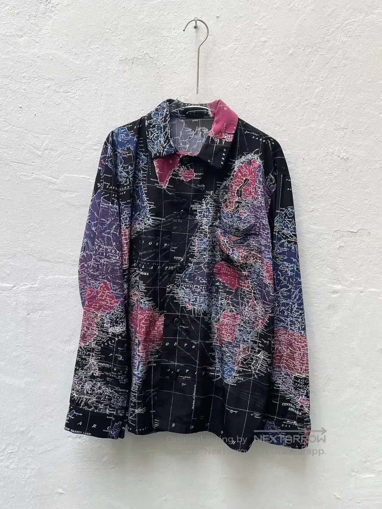Lad Musician World Map Oversized Shirt. Size US M / EU 48-50 / 2 - 1 Thumbnail