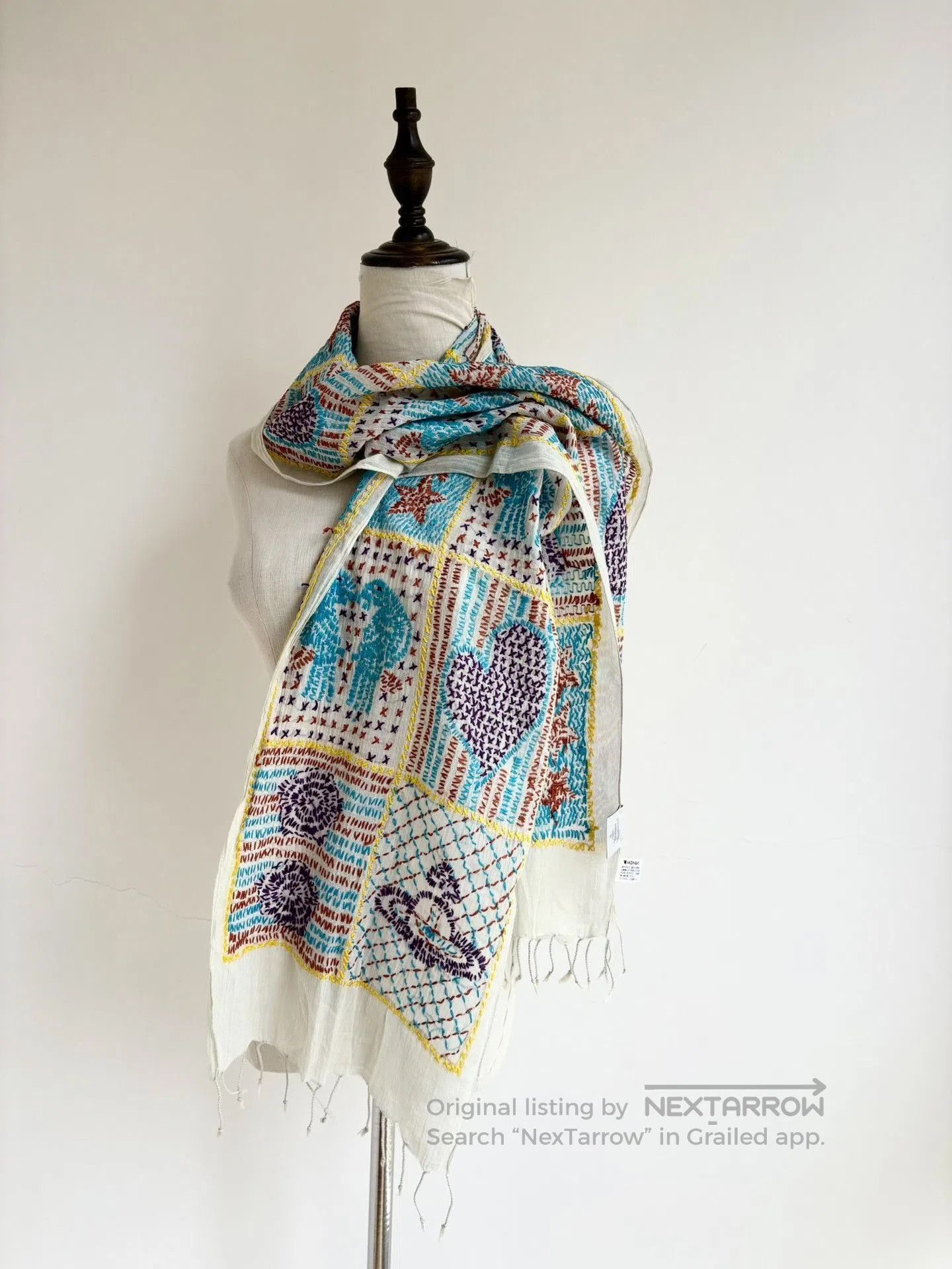 Vivienne Westwood Vivienne Westwood Vintage Saturn Embroidery Scarf. Size ONE SIZE - 3 Thumbnail