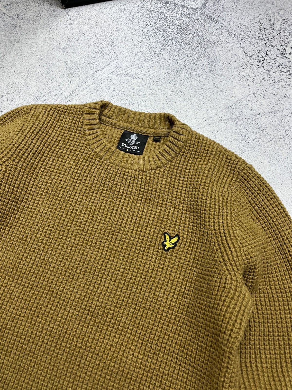 Lyle & Scott Lyle & Scott Wool Cotton Knit Sweater Crewneck Casual Luxury Size US M / EU 48-50 / 2 - 4 Thumbnail