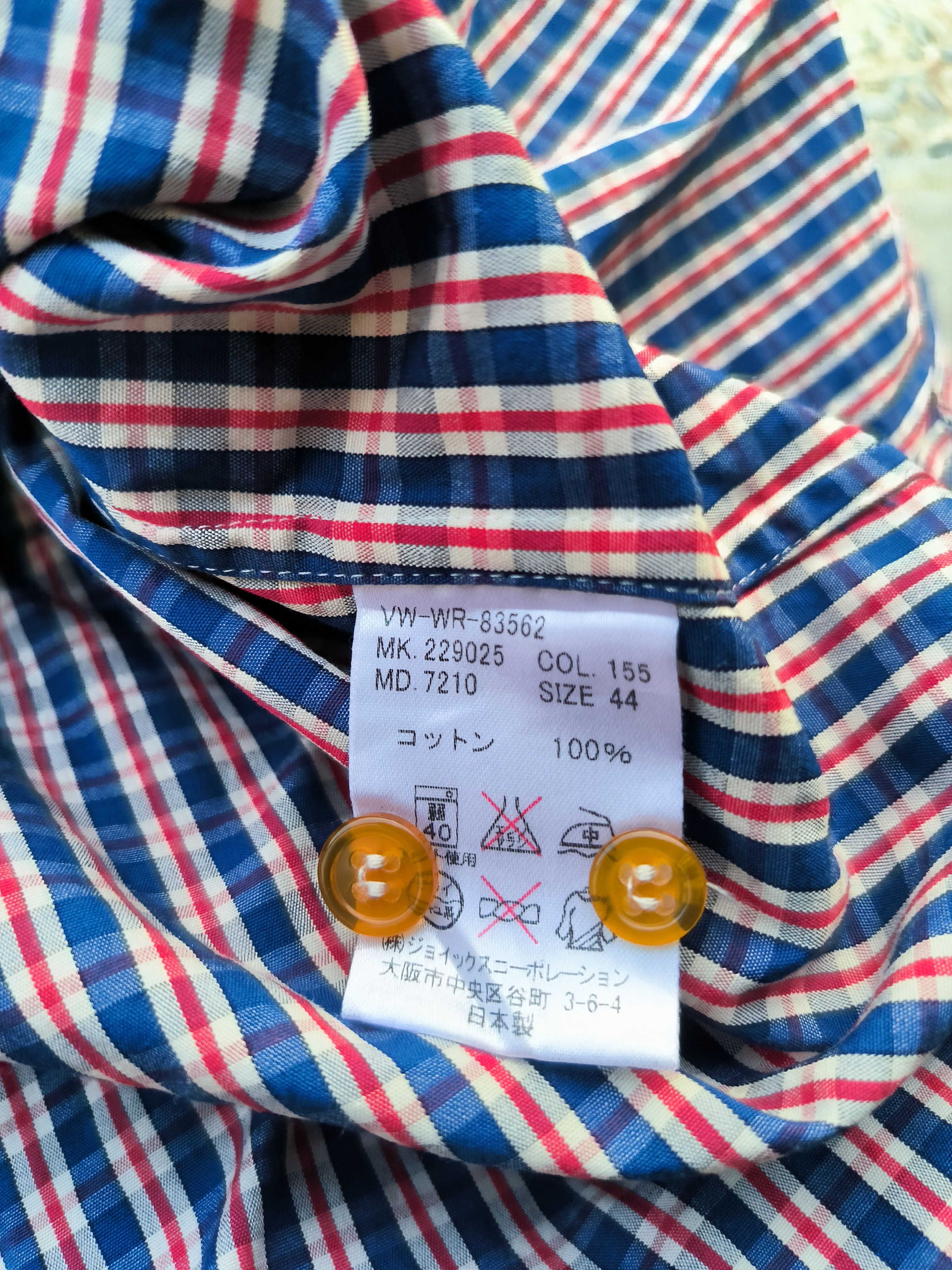Vivienne Westwood Vivienne Westwood Plaid Shirt Size US M / EU 48-50 / 2 - 4 Thumbnail