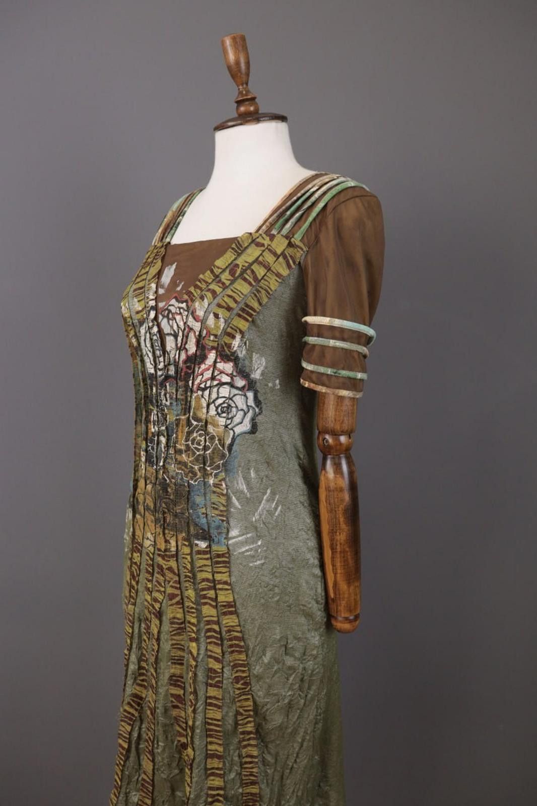 Designer Save The Queen Multicolor Abstract A-Line Dress Size M Size M / US 6-8 / IT 42-44 - 10 Thumbnail