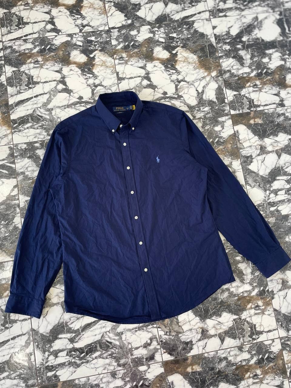 Polo Ralph Lauren Ralph Lauren Men's Slim Fit Cotton Long Sleeve Shirt Size XL Size US XL / EU 56 / 4 - 2 Thumbnail