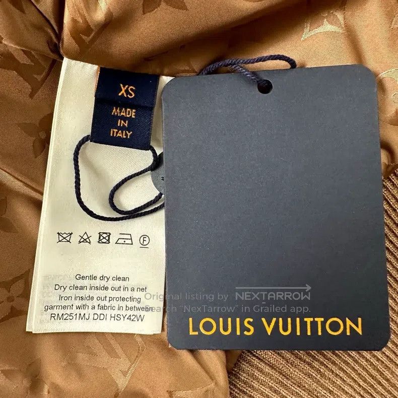 Louis Vuitton Louis Vuitton 25 Brown lambswool jacket Size US XS / EU 42 / 0 - 4 Thumbnail