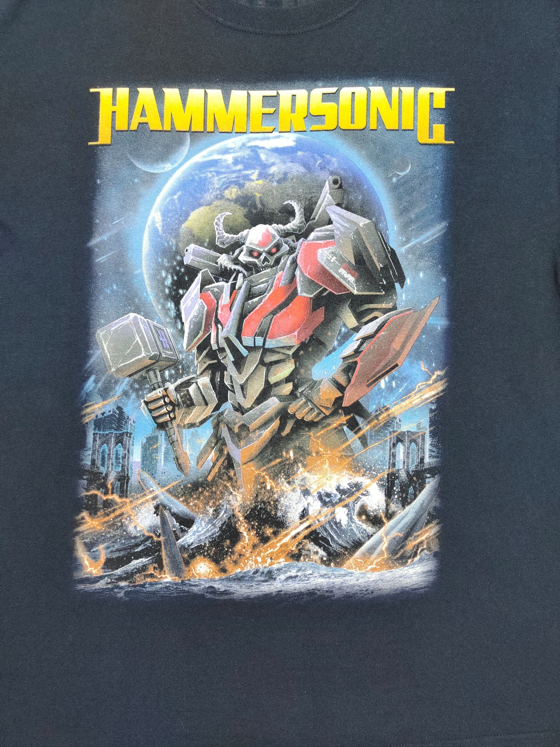 Band Tees HAMMERSONIC MEGADETH METAL BLACK T SHIRT Size US XXL / EU 58 / 5 - 3 Thumbnail
