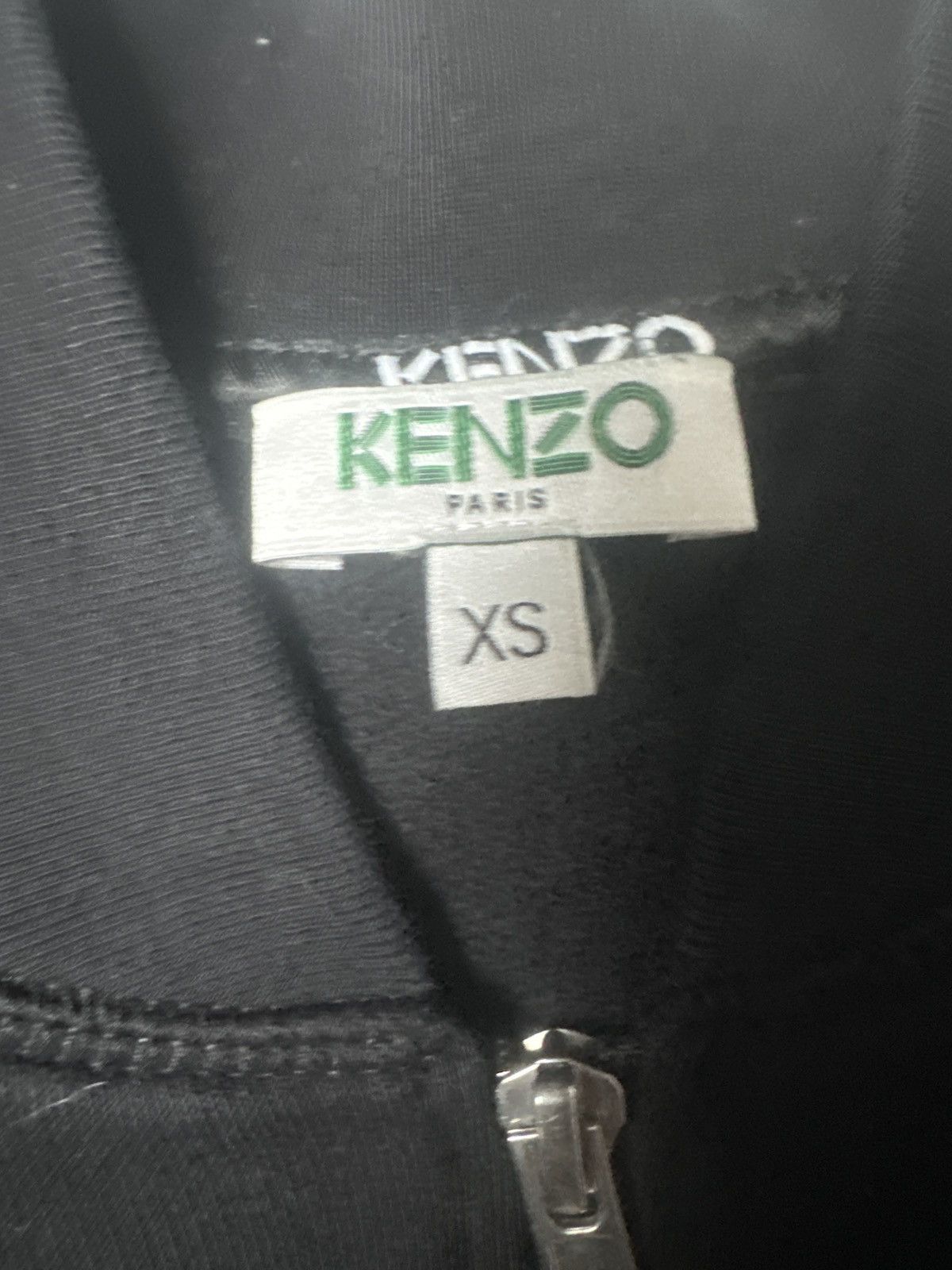 Kenzo Kenzo Paris Classic Logo Zip-Up Hoodie - Black - XS. Size US XS / EU 42 / 0 - 5 Thumbnail