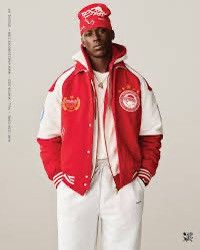 Aime Leon Dore Aime Leon Dore ALD / Olympiacos F.C. Varsity Jacket size XXL Size US XXL / EU 58 / 5 - 4 Thumbnail