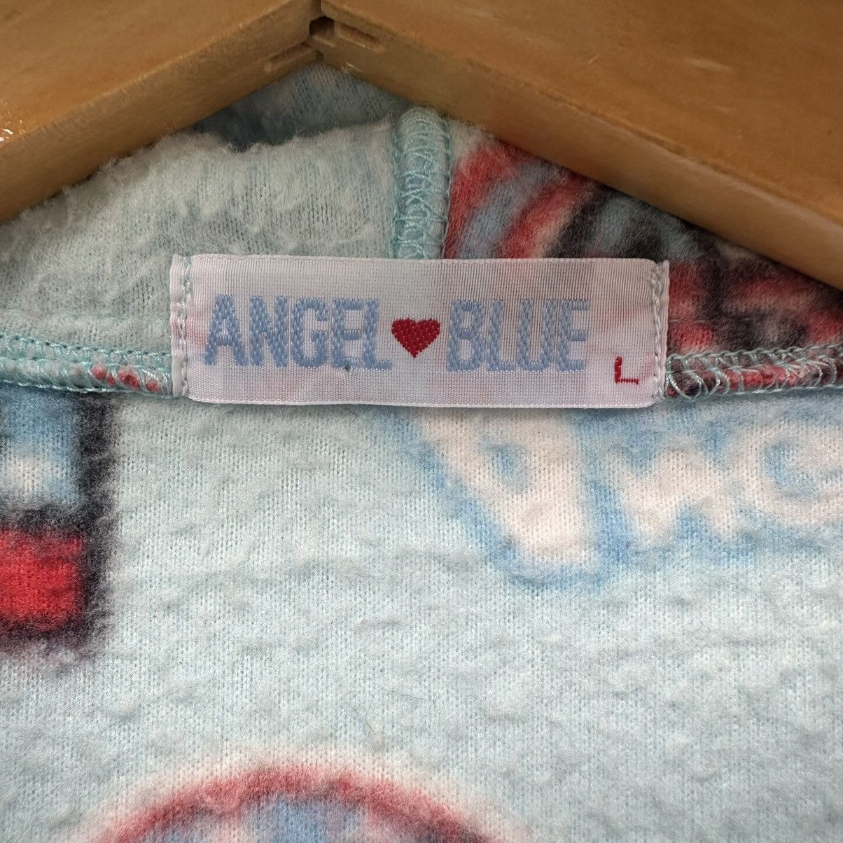 Angle Blue Japan Tripping Print Zipper Hoodie