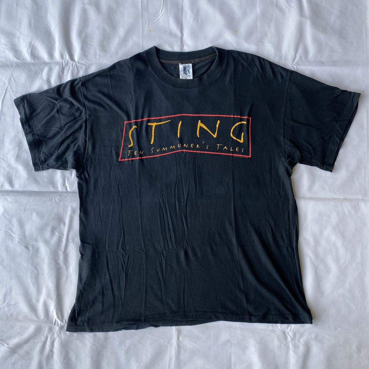 Band Tees × Vintage Vintage 90s Sting Ten Summoner’s Tales World Tour Tees Size US XL / EU 56 / 4 - 2 Thumbnail