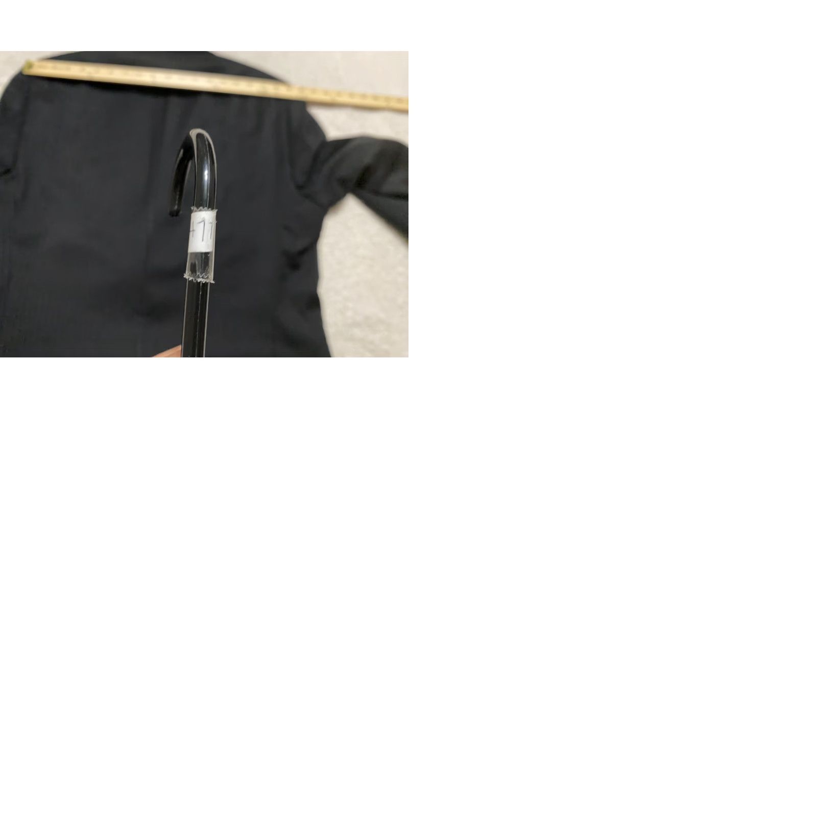 Ralph Lauren Lauren Ralph Lauren Blazer Mens 44 Long Wool Black Striped Two-Button Single-Breasted Jacket Shirt Size US XXL / EU 58 / 5 - 9 Thumbnail