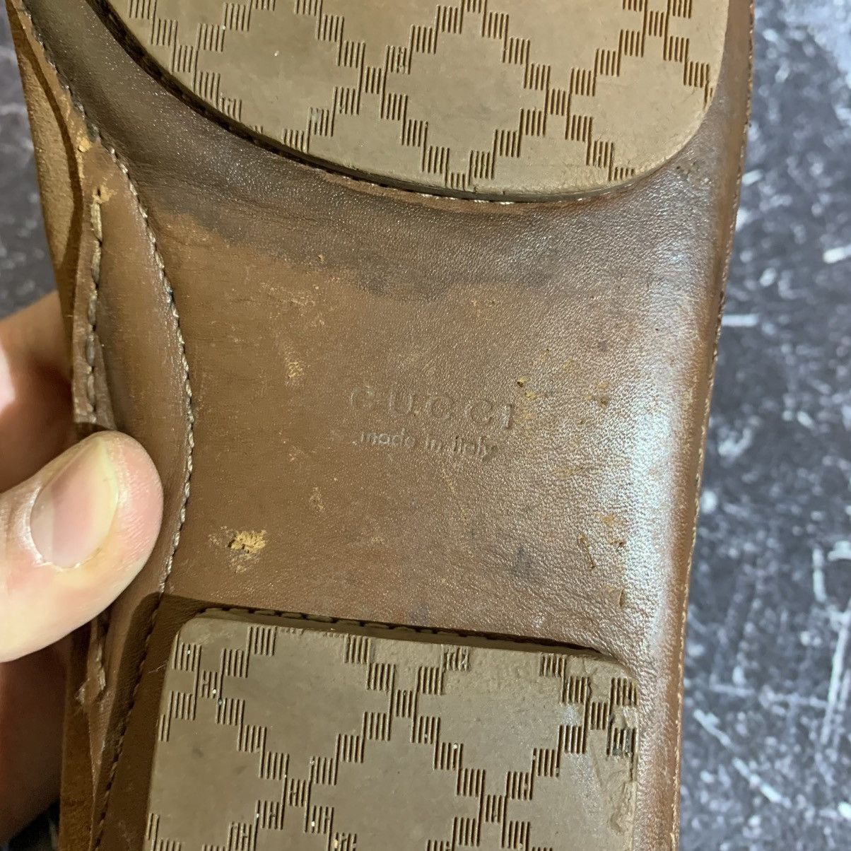 Gucci × Vintage Vintage Gucci Moccasin Suede Loafers Size 43.5 Size US 8.5 / EU 41-42 - 13 Thumbnail