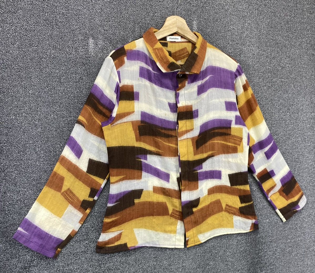 Issey Miyake Vintage Issey Miyake Plantation Shirts Button Up Flannel Size M / US 6-8 / IT 42-44 - 2 Thumbnail