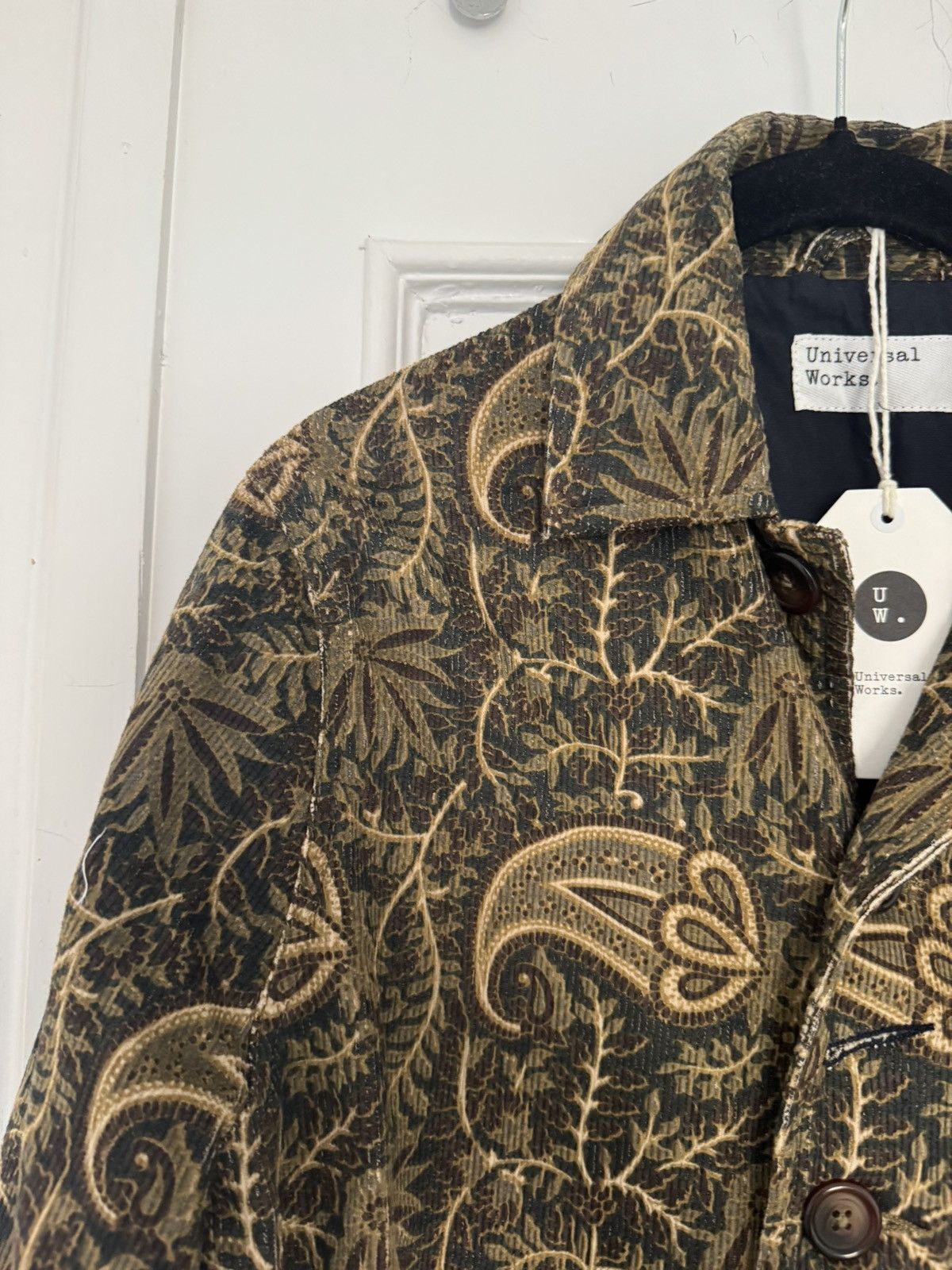 Universal Works XS Universal Works Bakers Chore Jacke Paisley Cord NWT Size US XS / EU 42 / 0 - 7 Thumbnail